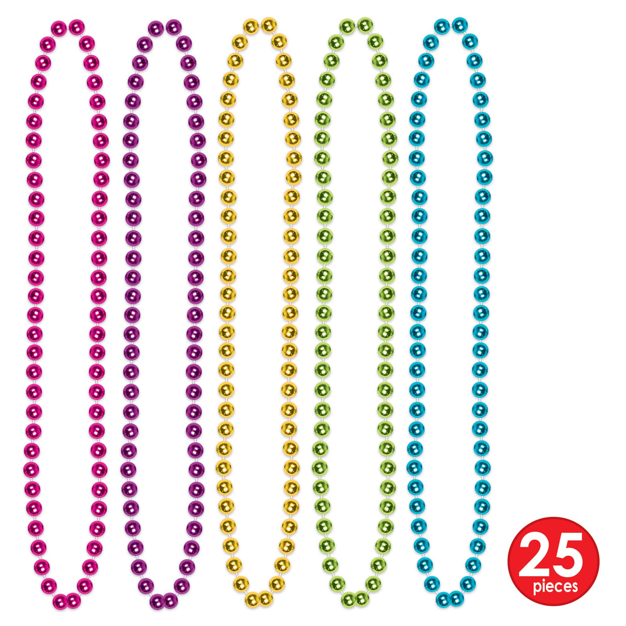 Beistle New Year Fluorescent Party Favor Kit for 50